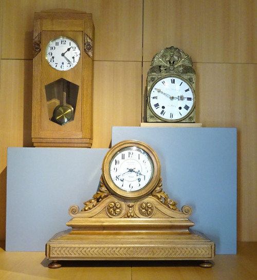 Trois horloges